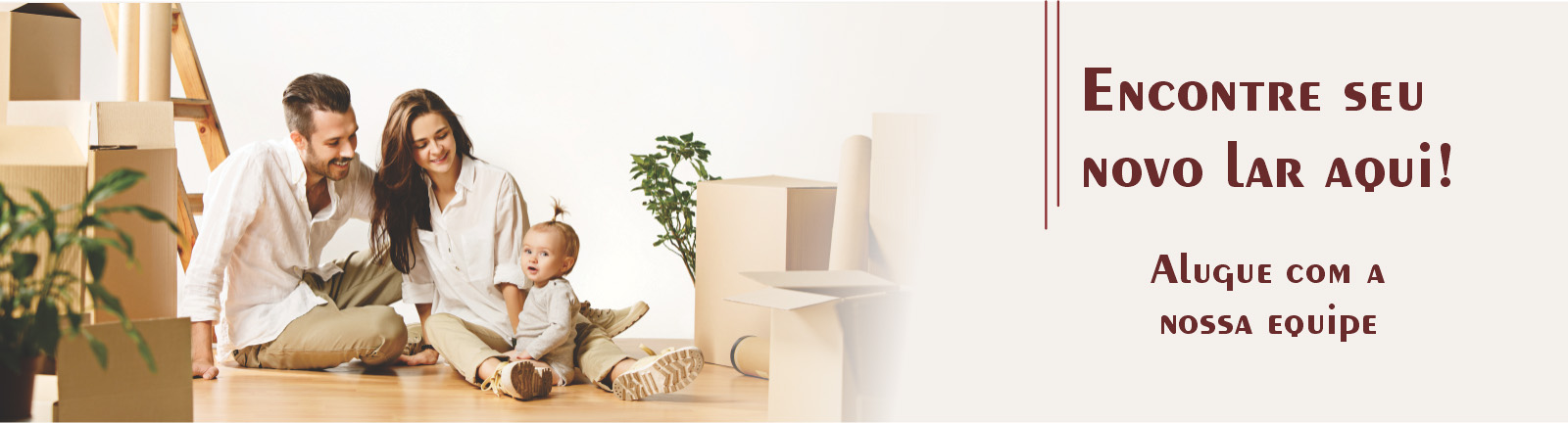 ALUGUE COM A NOSSA EQUIPE